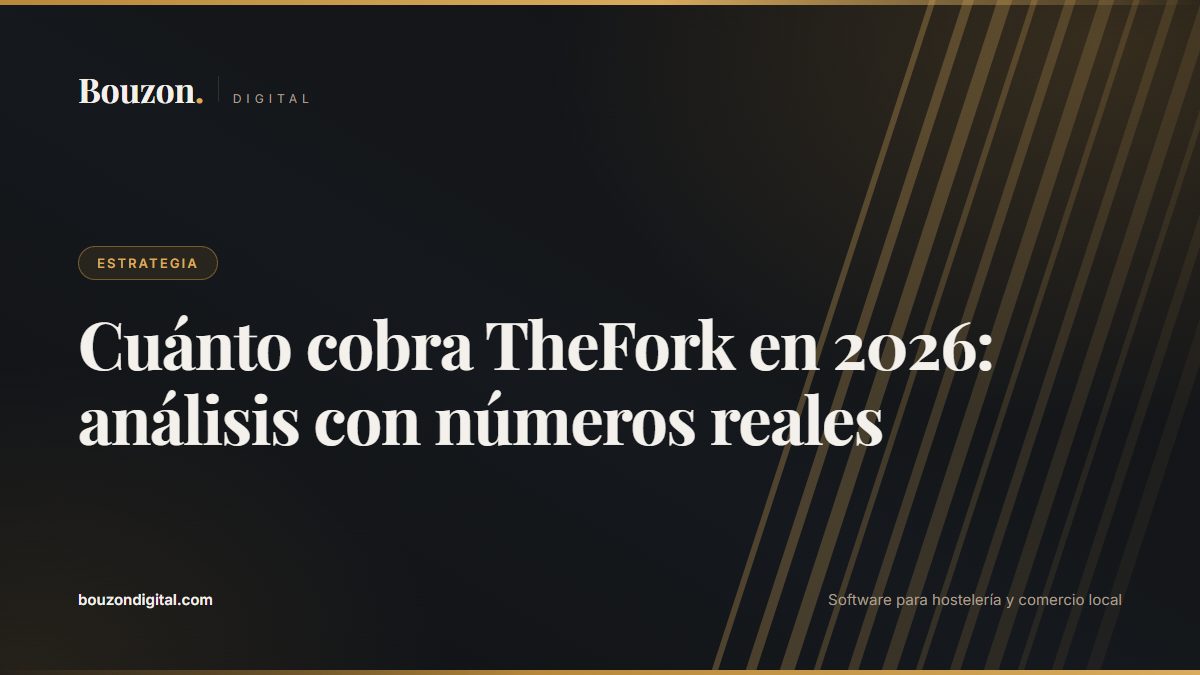 Cuánto cobra TheFork en 2026: análisis con números reales