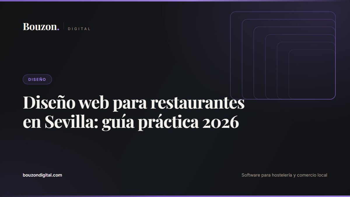 Web Design for Restaurants in Seville: A 2026 Practical Guide