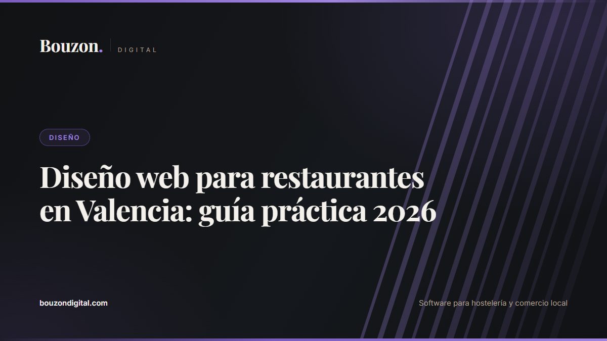 Web Design for Restaurants in Valencia: A 2026 Practical Guide