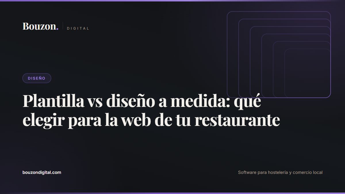 Templates vs Custom Design: What to Pick for Your Restaurant Website